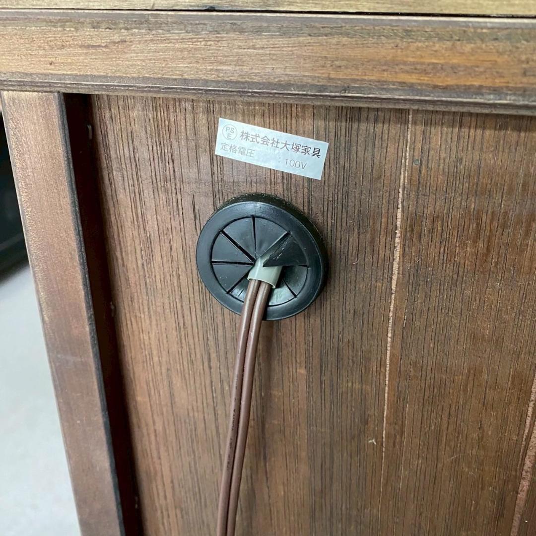 IDC大塚家具 ビエンナ ナイトテーブル サイドテーブル コンセント