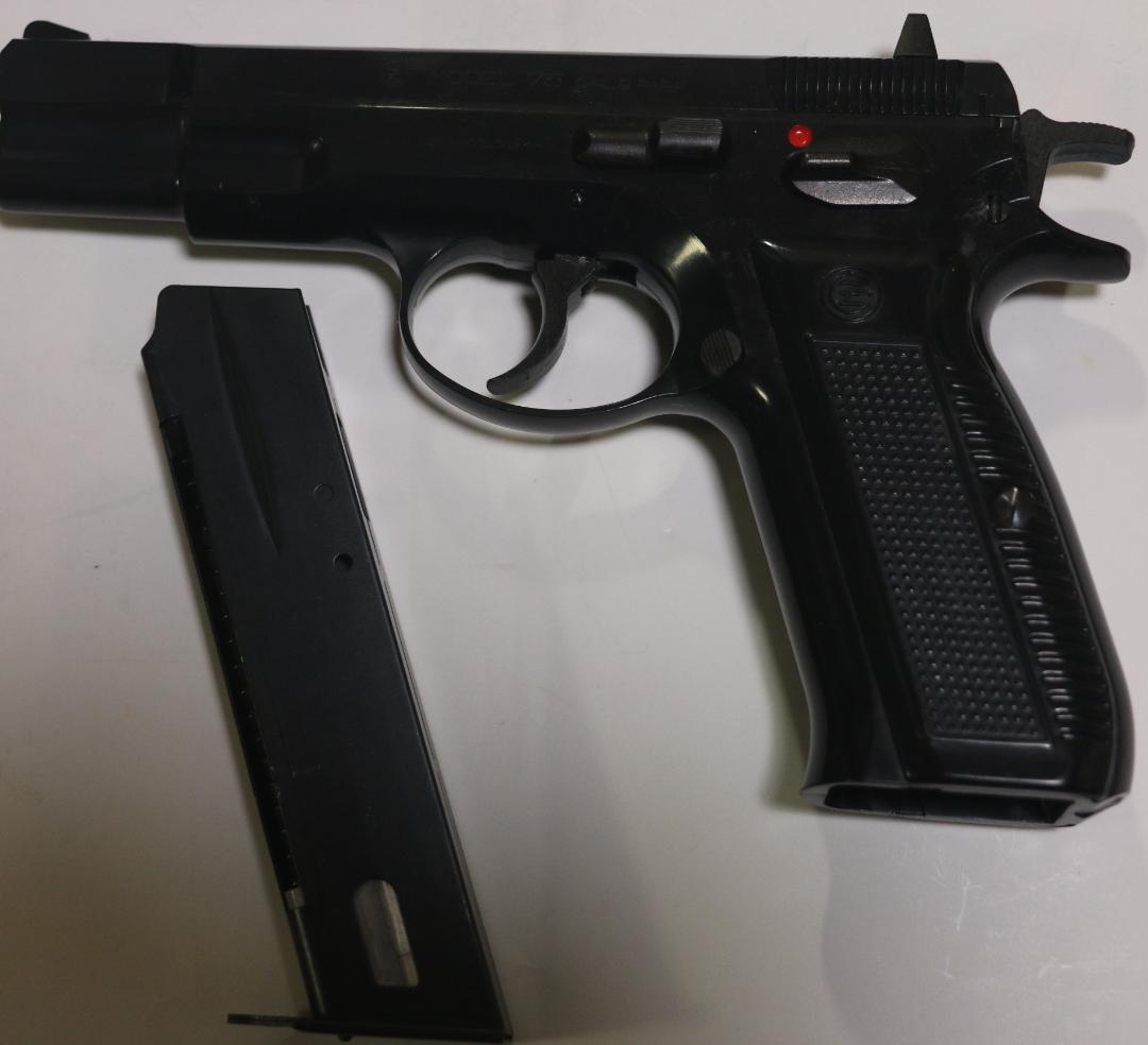 MGC製　ABS樹脂　CZ75　固定スライドガスガン　ASGK合法品　中古品