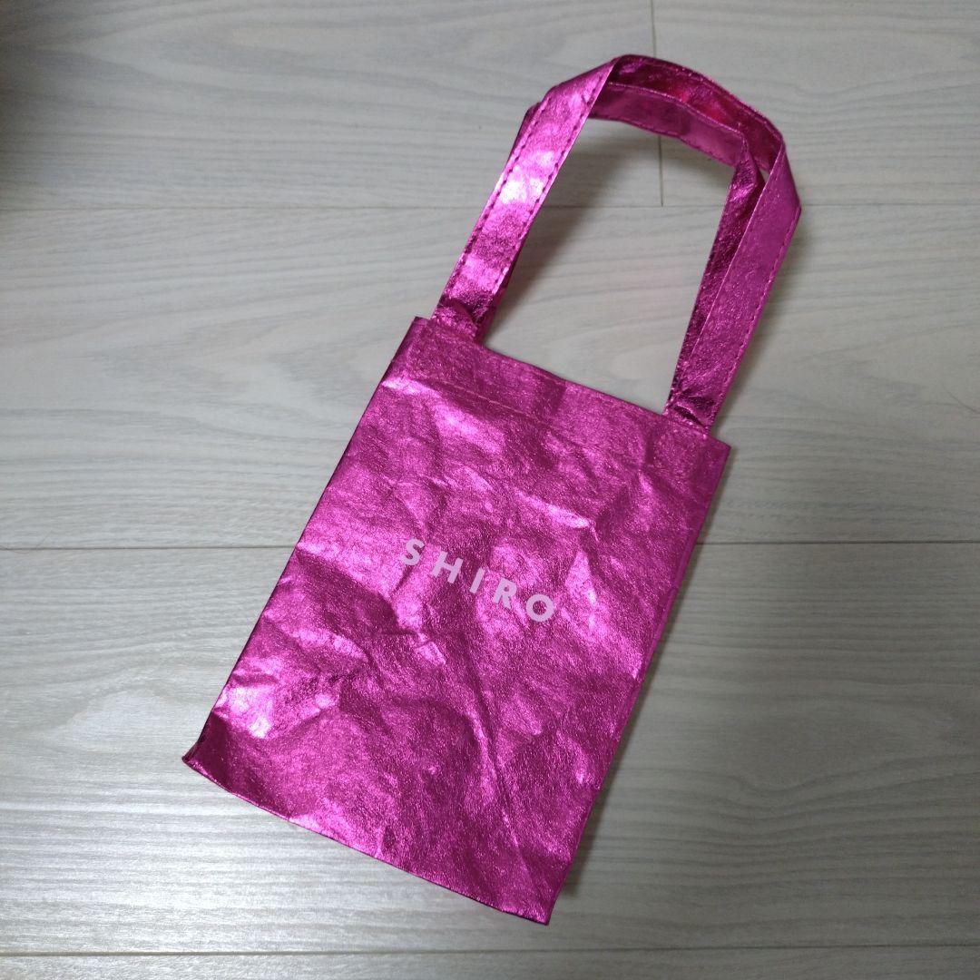 SHIRO ピンク ショッパー - メルカリ