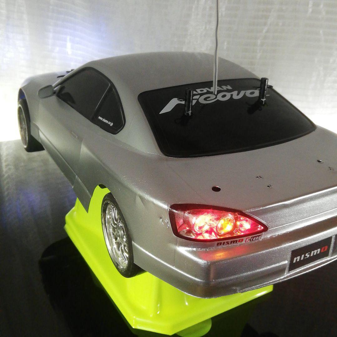 タミヤ S15 シルビア ドリラジ TT01 LED12灯 動作確認済