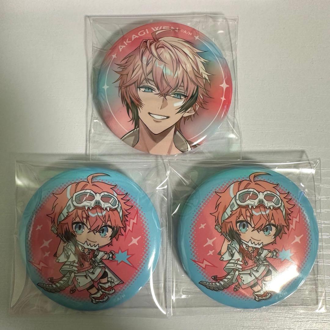 にじさんじ HEROES Half Anniversary 赤城ウェン 缶バッジ - メルカリ