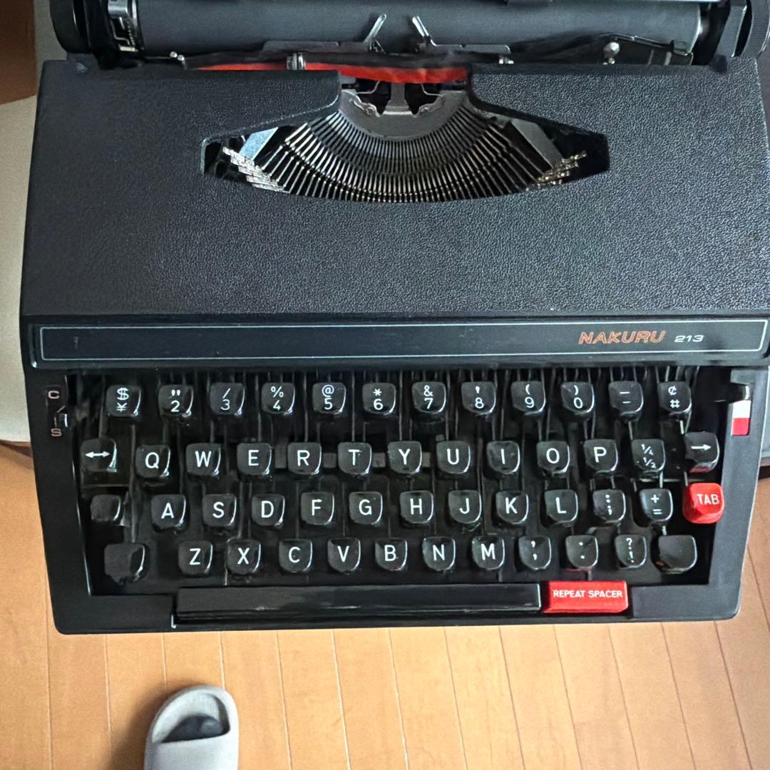 値引可《完動品》英文NAKURU Reporter 213 タイプライター