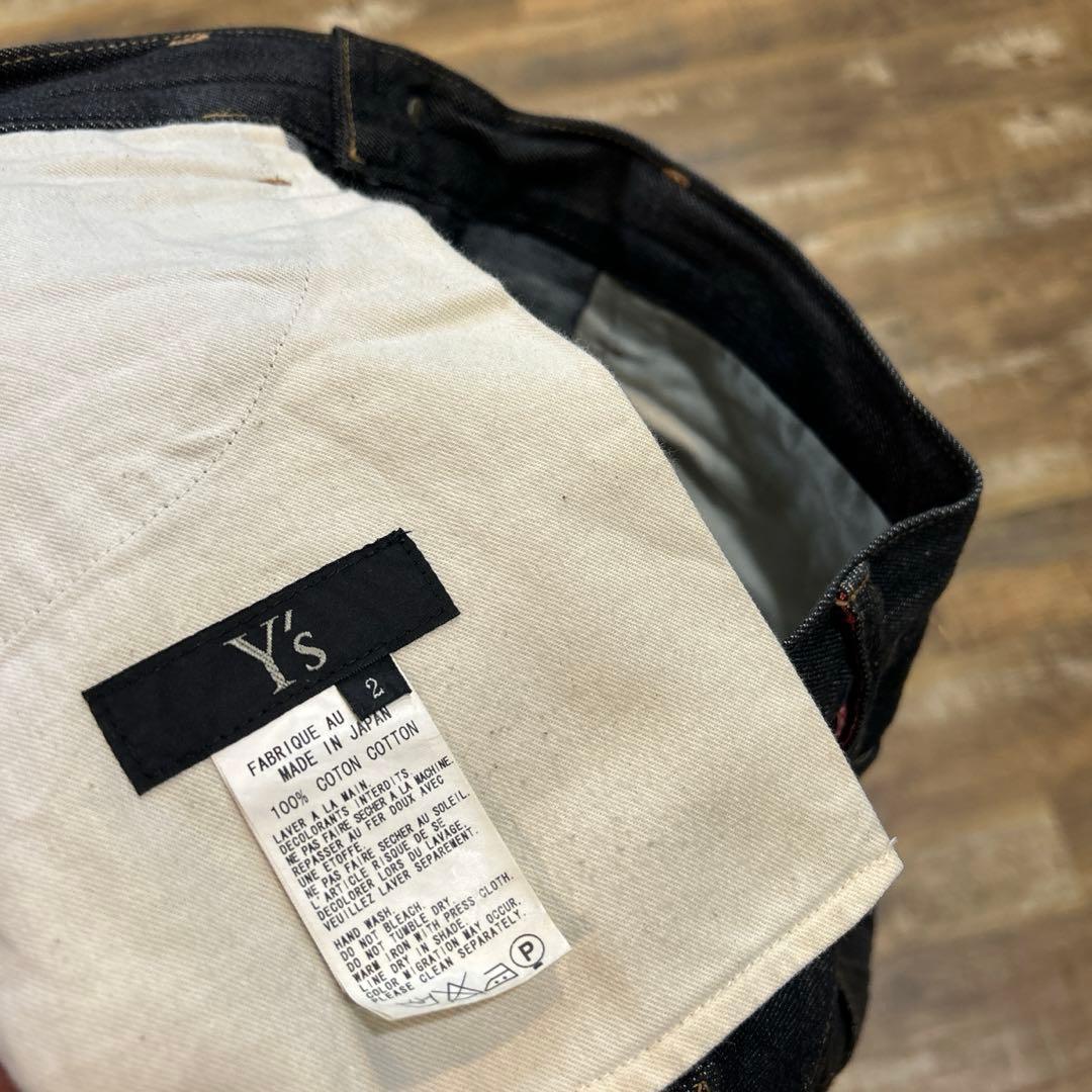 Y´s ワイズ ヨウジヤマモト ブラックデニム サルエルパンツ