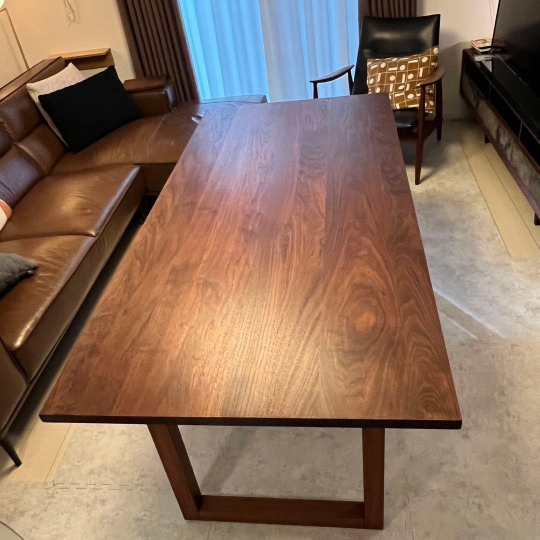 超美品⭐︎MASTERWALマスターウォール　ウォールナット ダイニングテーブル
