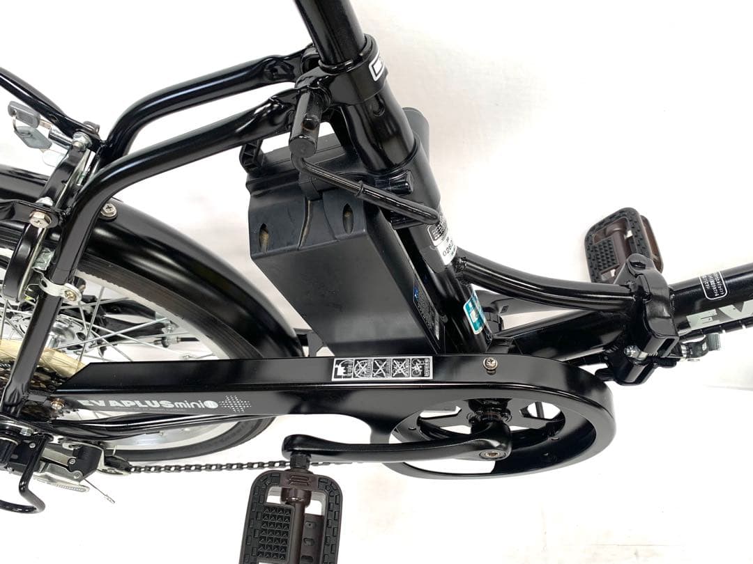 【即乘】送料無料EVAPLUS折り畳み電動アシスト自転車 mini 動作確認済