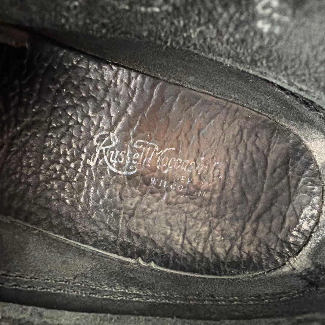 ラッセルモカシン　RUSSELL MOCCASIN 黒