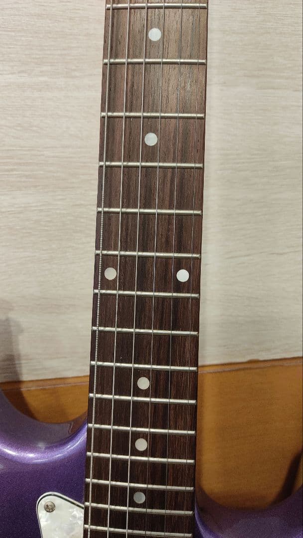 色々セット MAVIS エレキギター ストラトキャスター パープル Squier