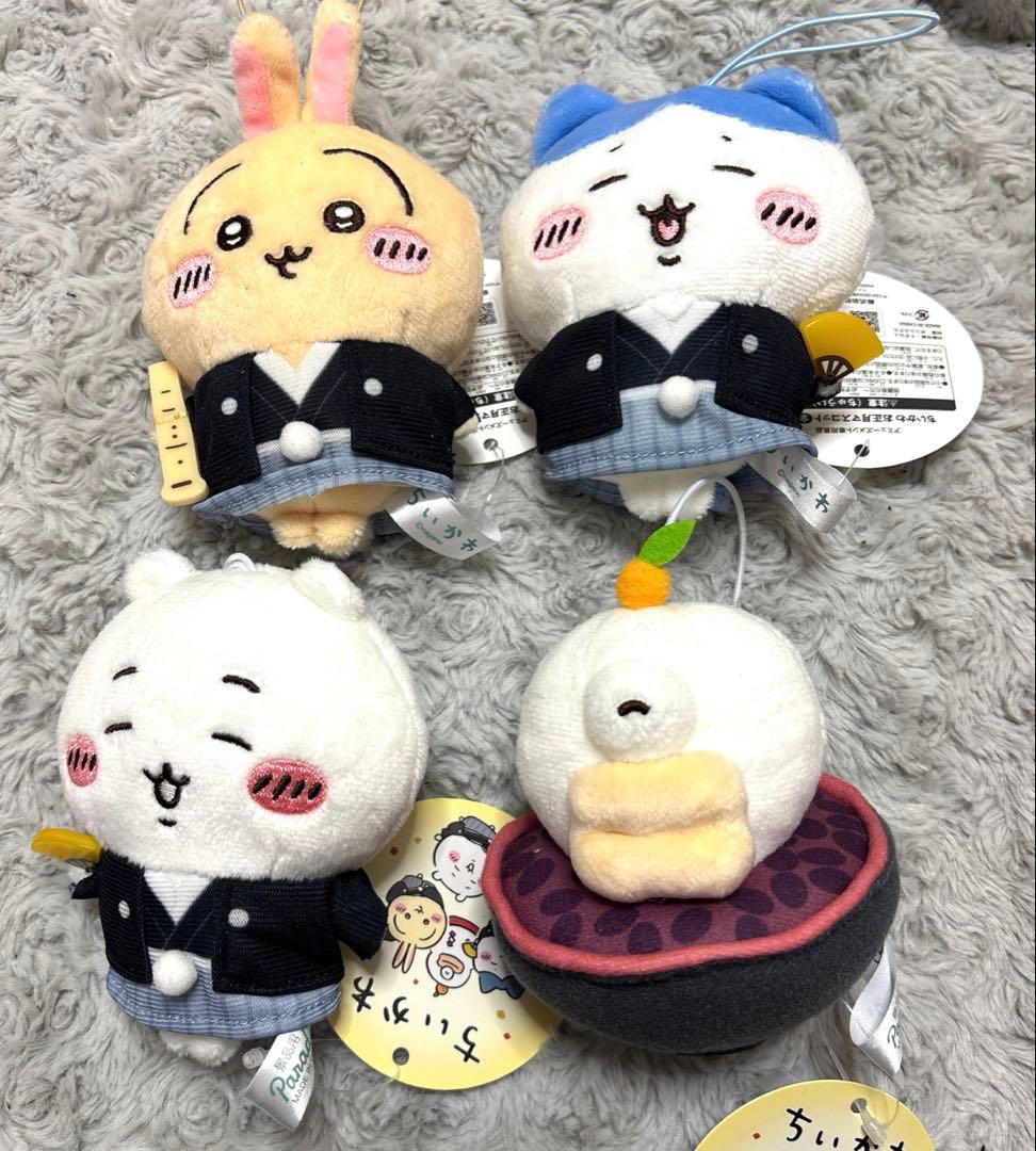 ちいかわ お正月マスコット うさぎ ちいかわ ハチワレ オデ - メルカリ
