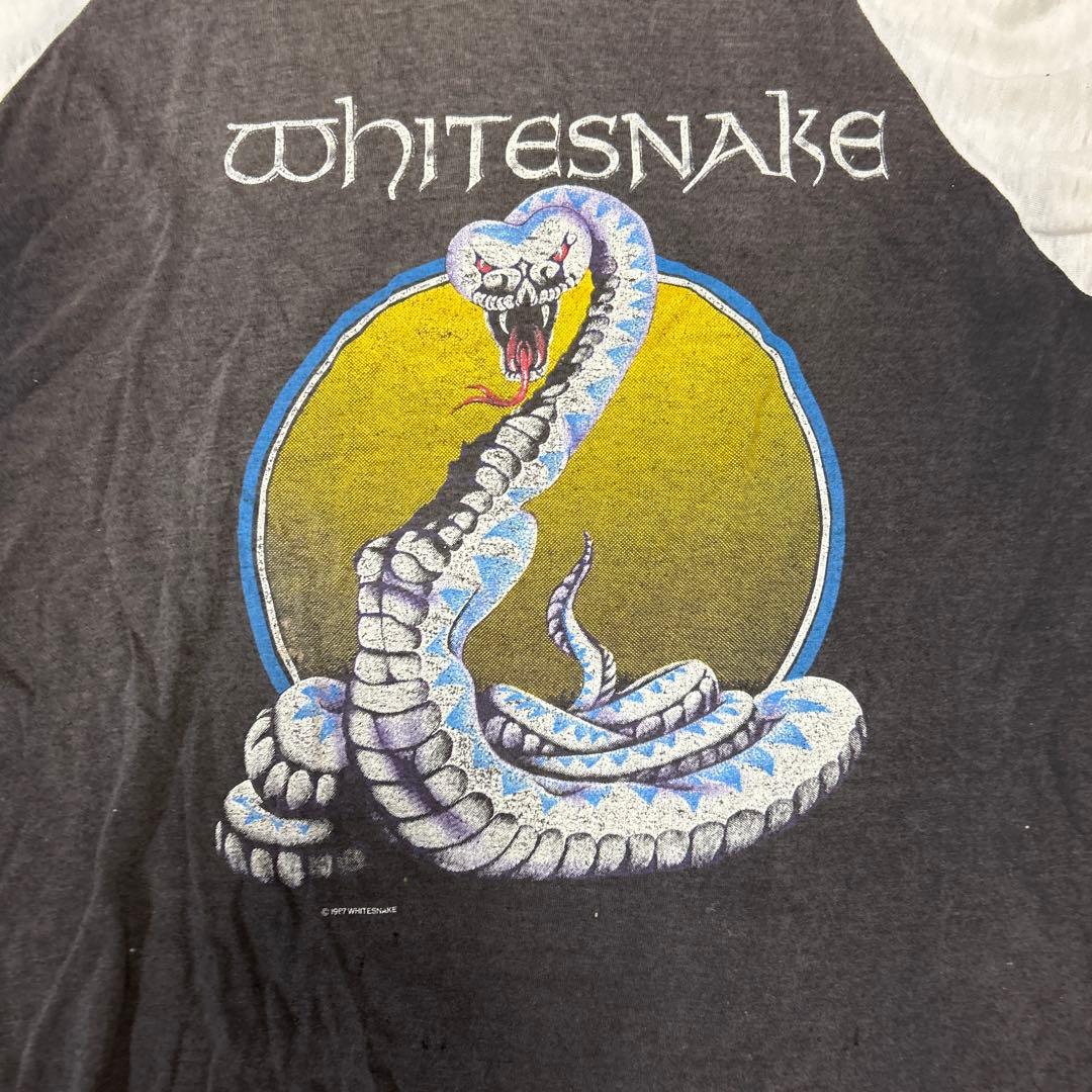 whitesnake ヴィンテージ バンドTシャツ XL 80年 ホワイト スネイク バンド