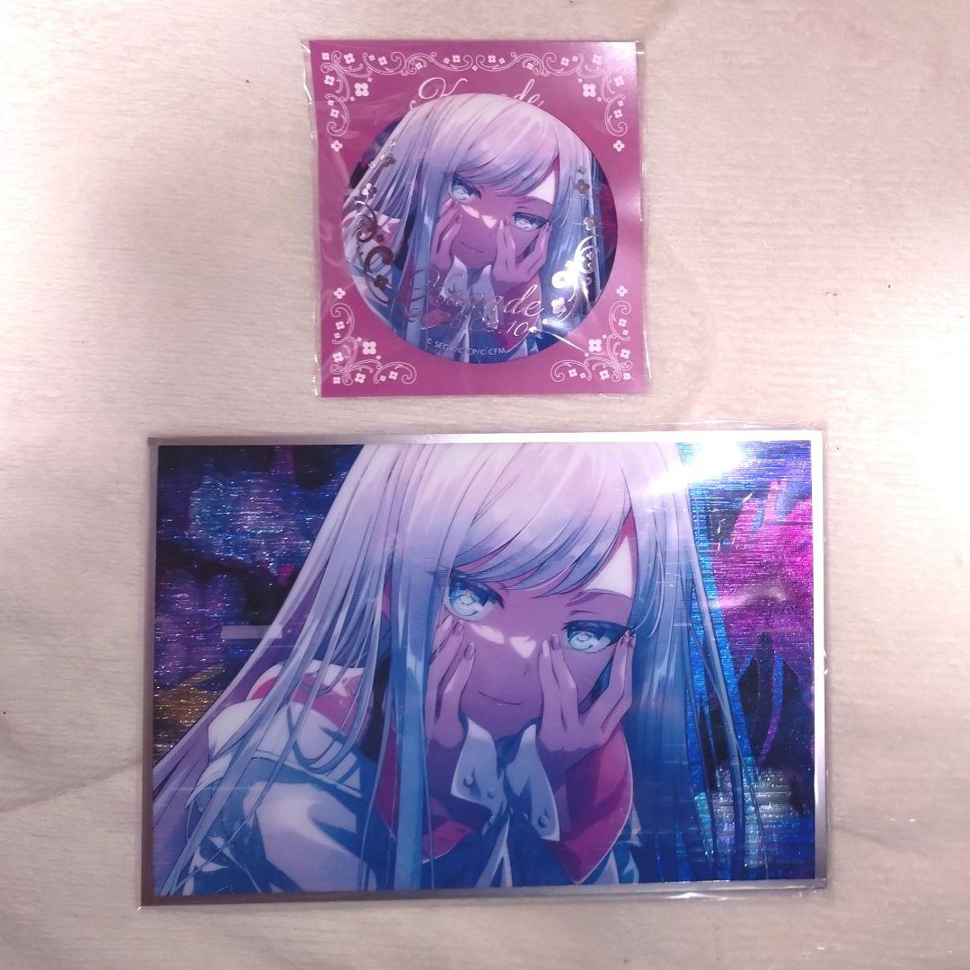 プロセカ 宵崎奏 はぴこれ アクリル色紙C＋箔押し缶バッジC - メルカリ