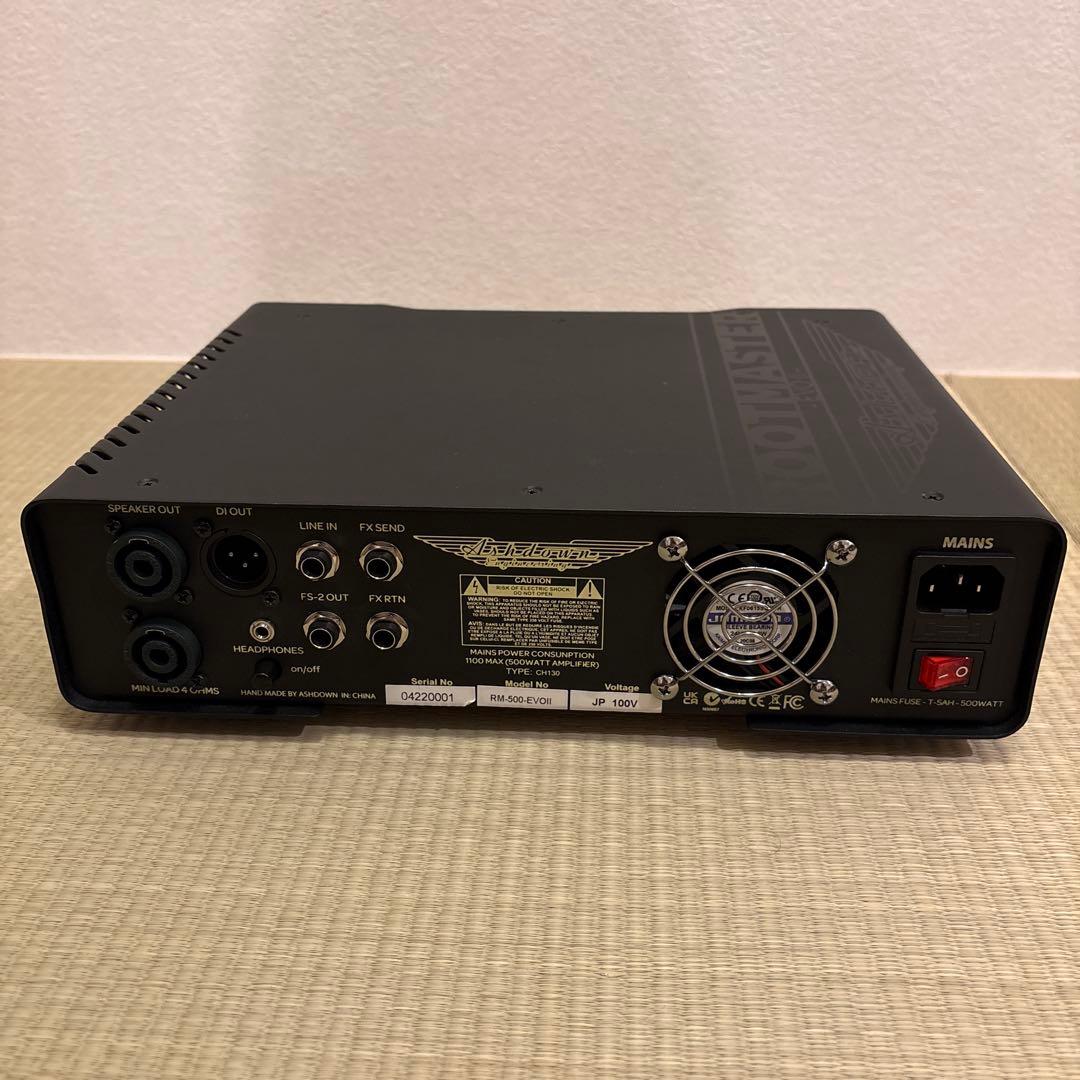 ジャンク品】ASHDOWN RM 500 EVO II ベース用アンプ