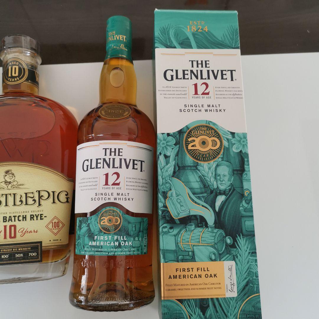 WHISTLEPIGとTHE GLENLIVETの二個セット - メルカリ