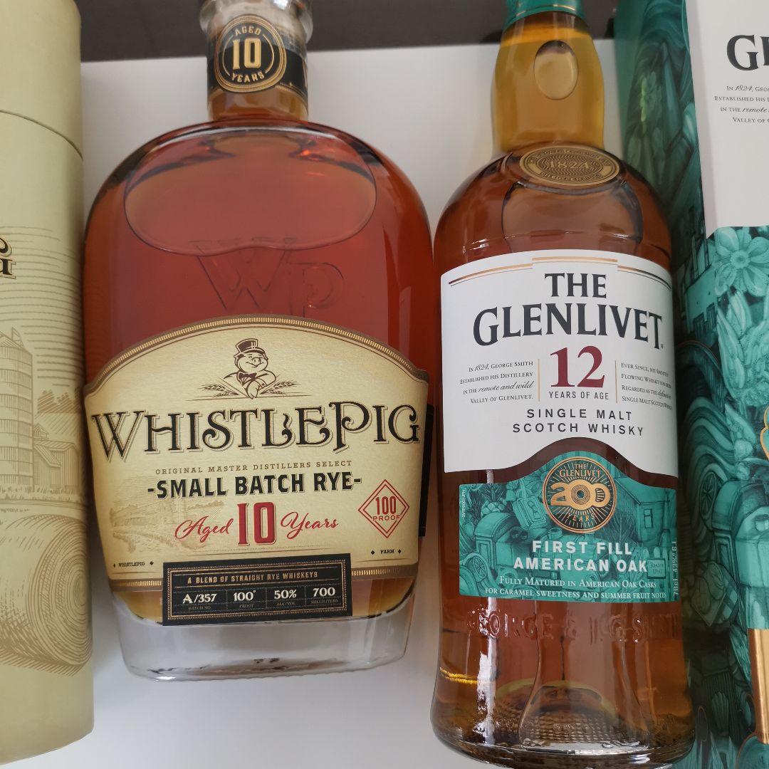 WHISTLEPIGとTHE GLENLIVETの二個セット - メルカリ