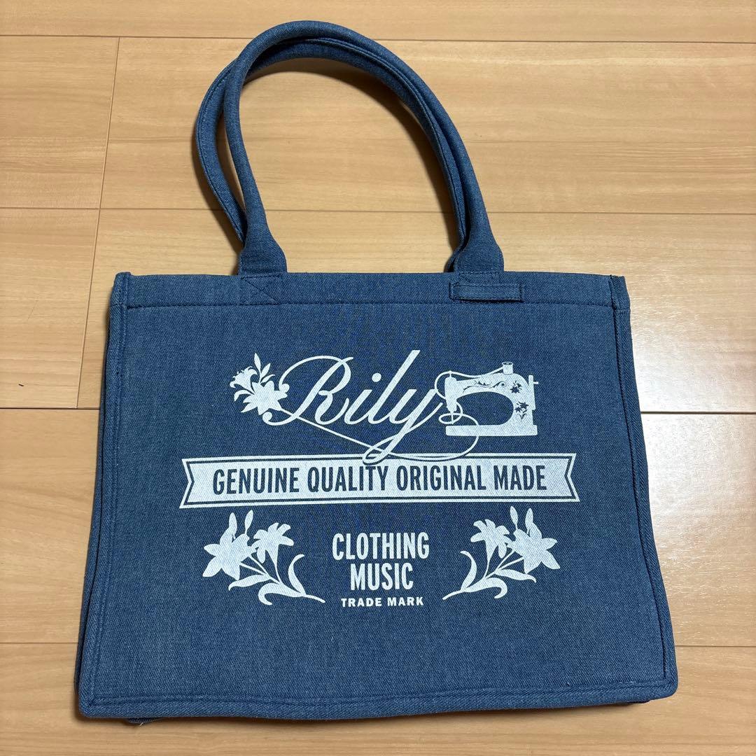 今市隆二 RILYデニムトートバッグ
