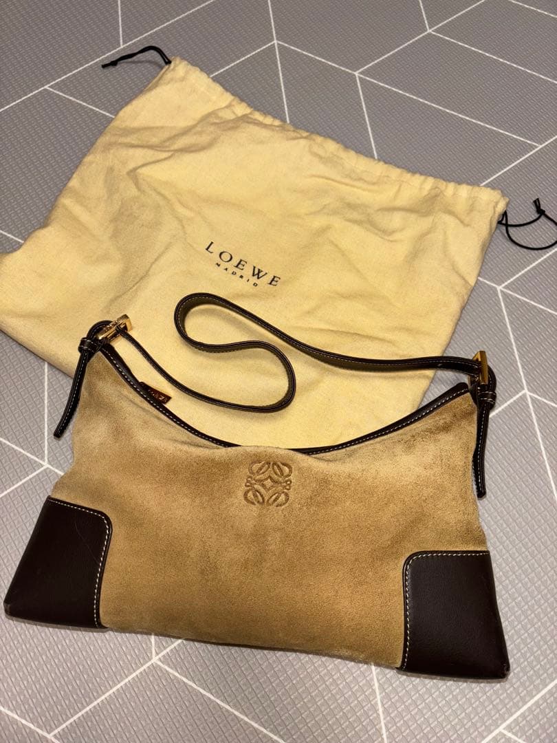 LOEWE ワンショルダーバッグ ベージュ/ブラウン