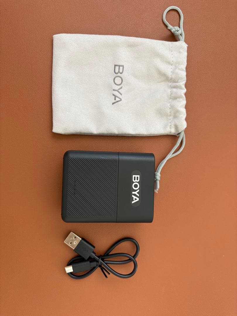 BOYA ワイヤレスピンマイク