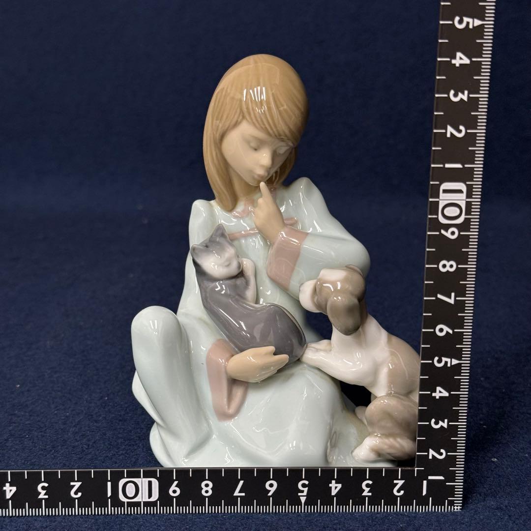 美品】リヤドロ起こしちゃだめよ