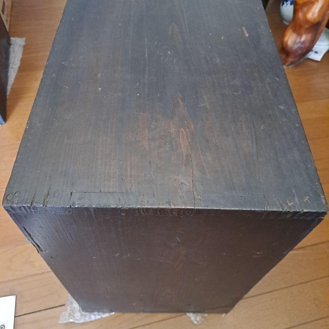 明治12年 お誂え箪笥 鍵付 6段 引き出し 武田庄右衛門依頼