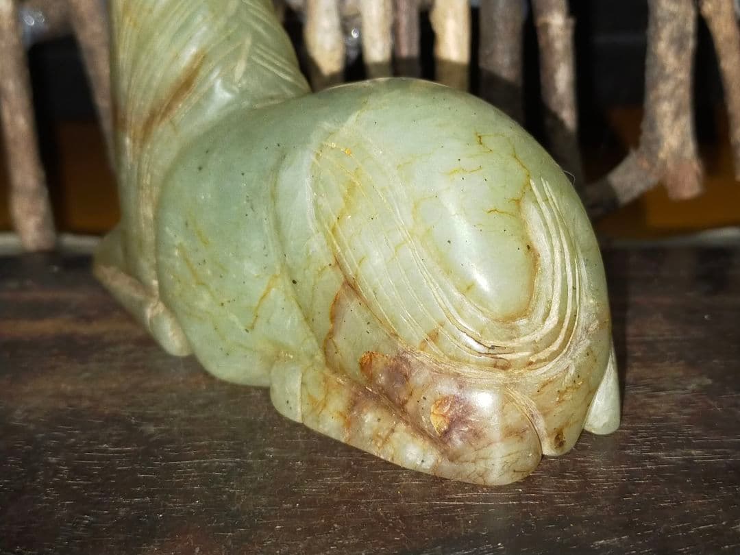 ♥値下げ！ 中国 玉製 彫刻 馬 石製 置物 骨董 古玩 - ARCTICSTAR.IS