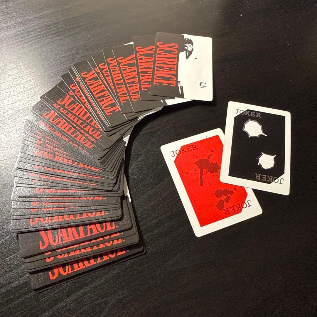 SCARFACE トランプ 52枚 ポーカーサイズ