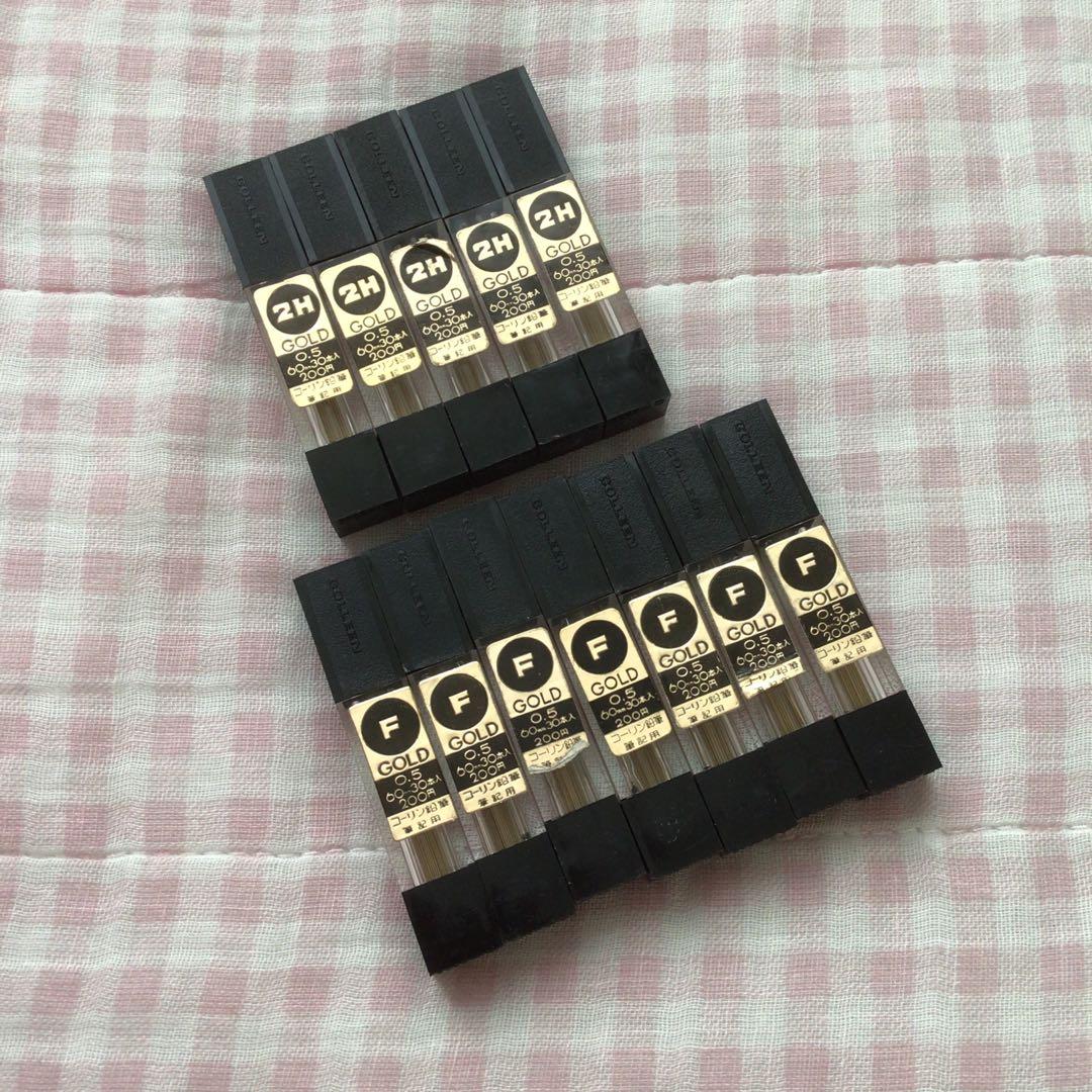 新品 廃盤 COLLEN コーリン ゴールド芯 シルバー芯 2点セット シャー芯