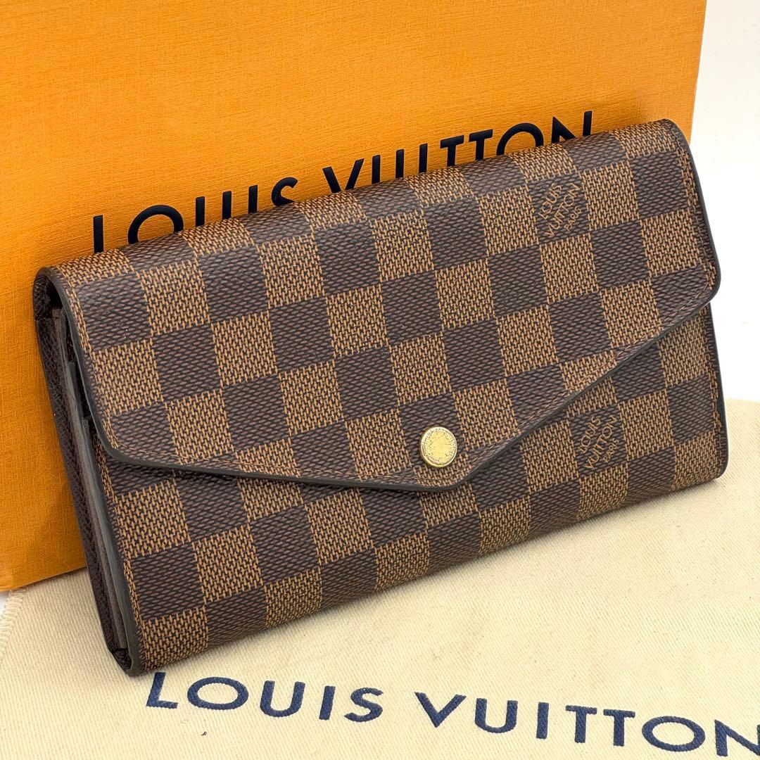 ヴィトン ダミエ ポルトフォイユ サラ 長財布 カード16枚 現行モデル