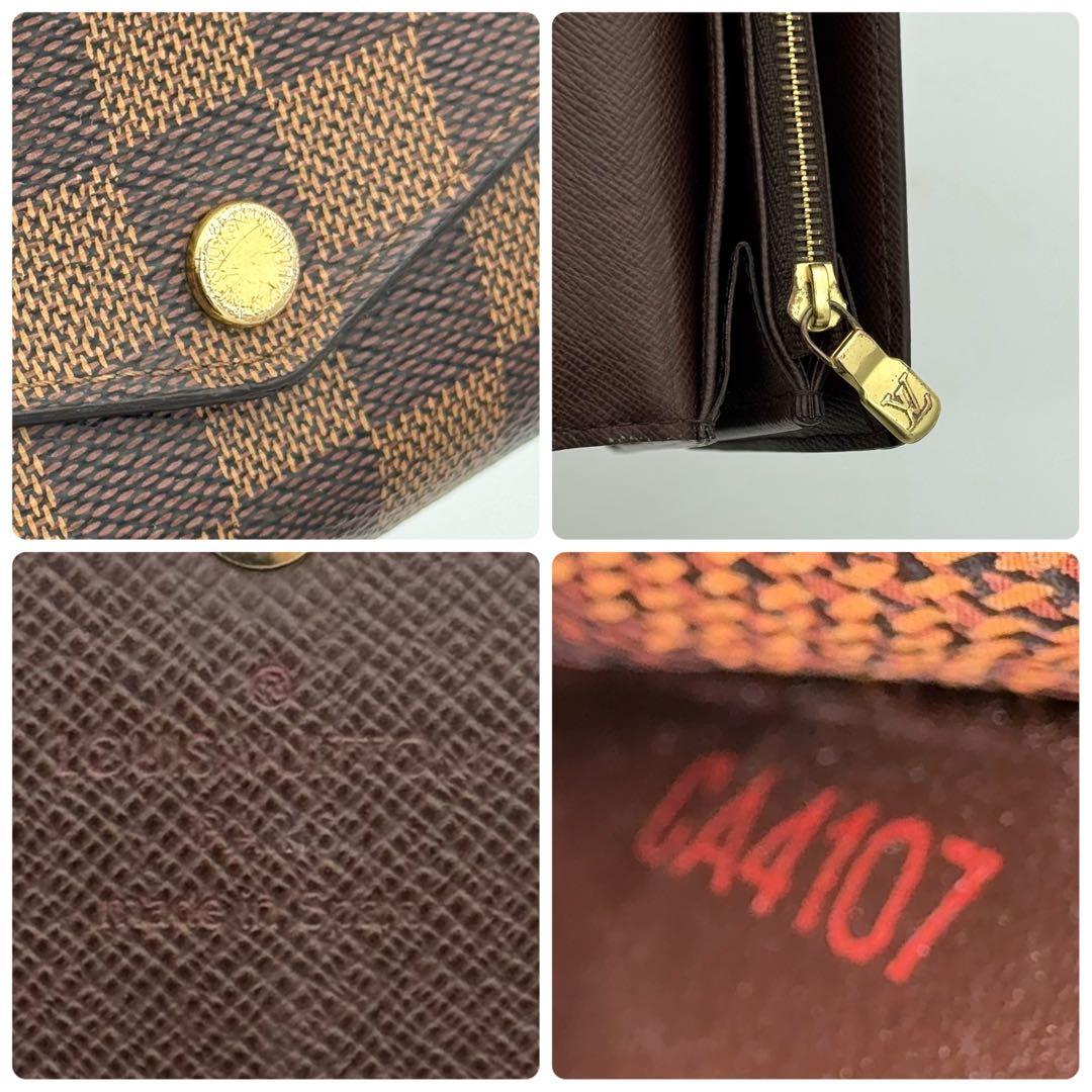 ヴィトン ダミエ ポルトフォイユ サラ 長財布 カード16枚 現行モデル