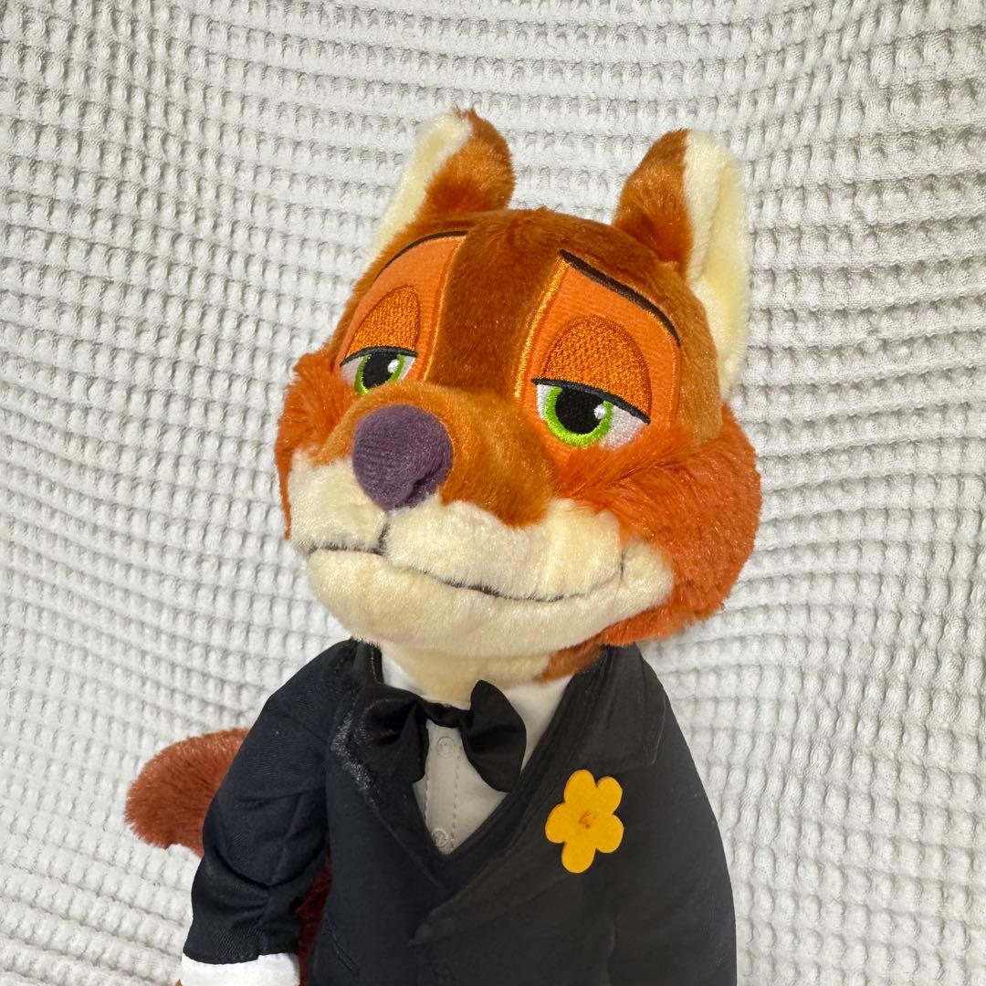 【新品】ニック・ワイルドぬいぐるみ フォーマル Disney ZOOTOPIA2