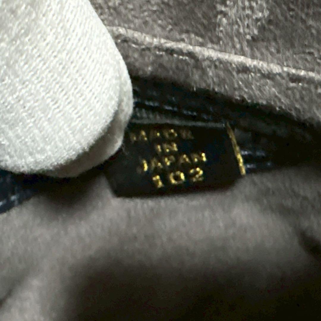 JRA シャイニングクロコ　フォーマル　ハンドバッグ　ブラック