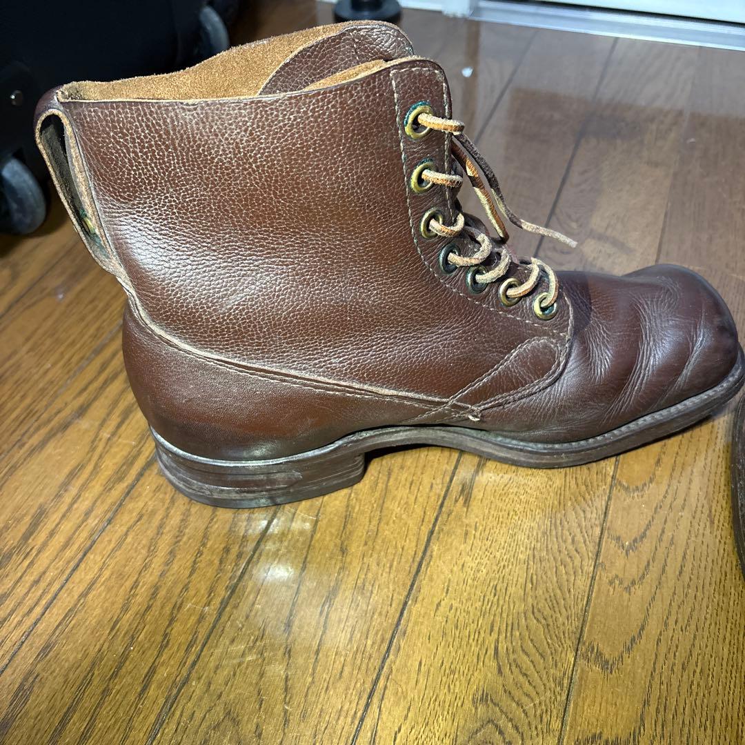 スウェーデン軍 実物 コンバットブーツ 軍靴 ヴィンテージ ワーク
