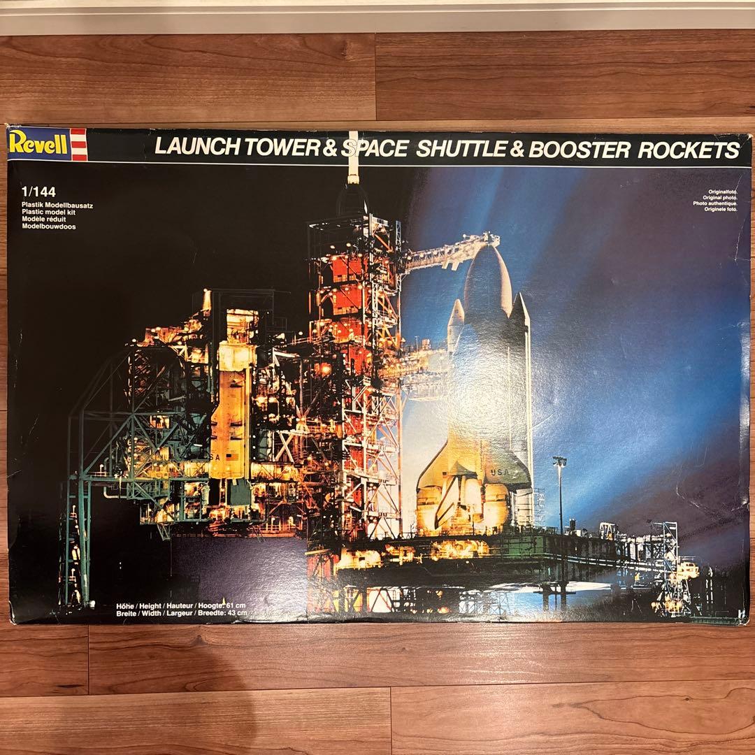 未組立セット】スペースシャトル 打ち上げ発射台 アルマゲドン