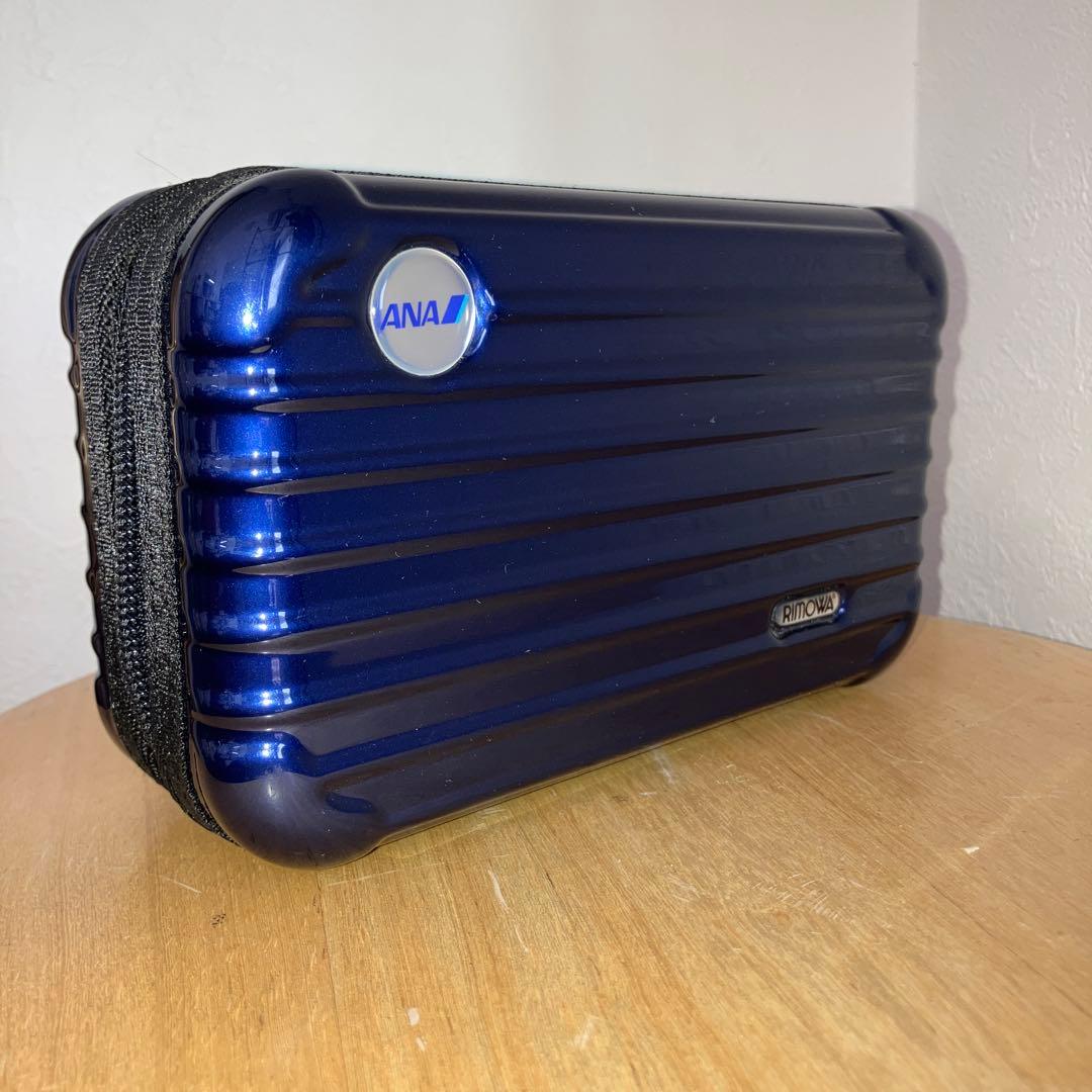 希少】ANA × RIMOWAコラボ/ファーストクラス/アメニティポーチ - メルカリ