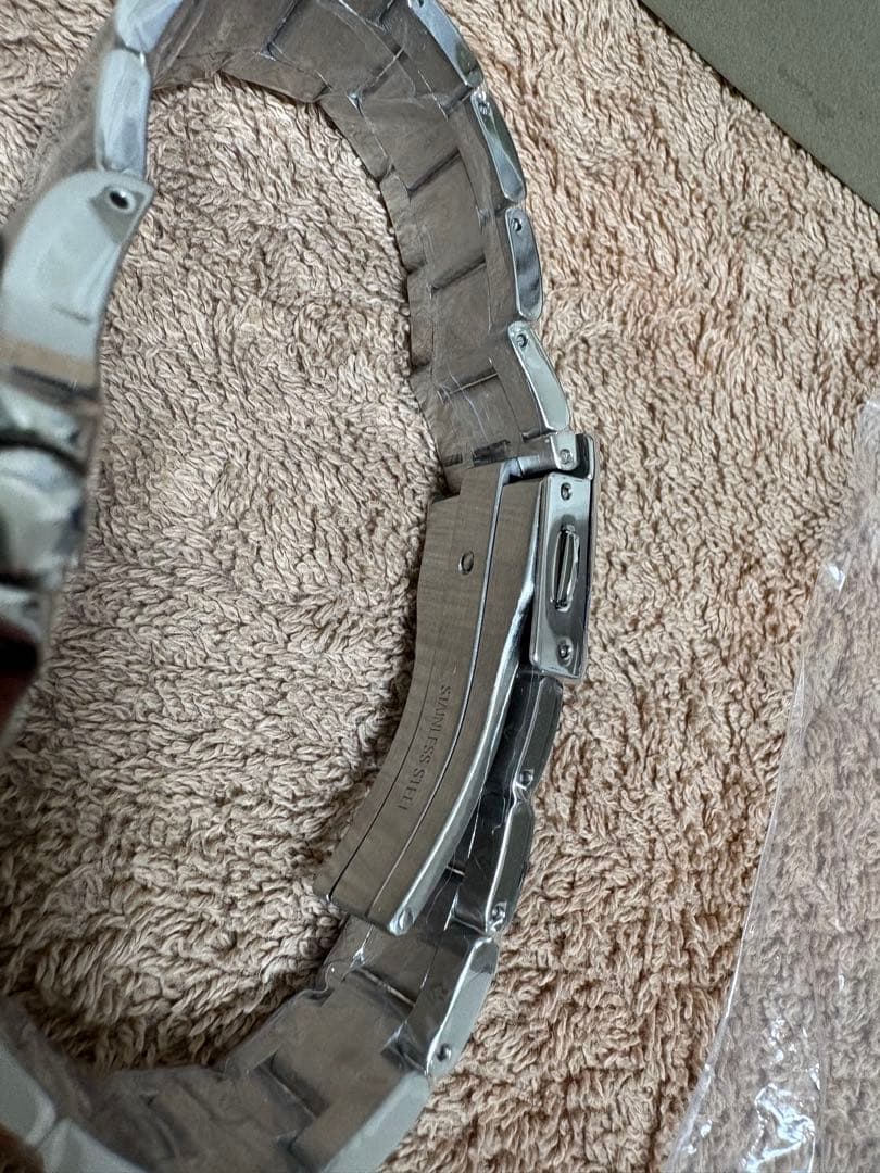 【美品】ナバルウォッチ スウィープセコンド クォーツ 腕時計