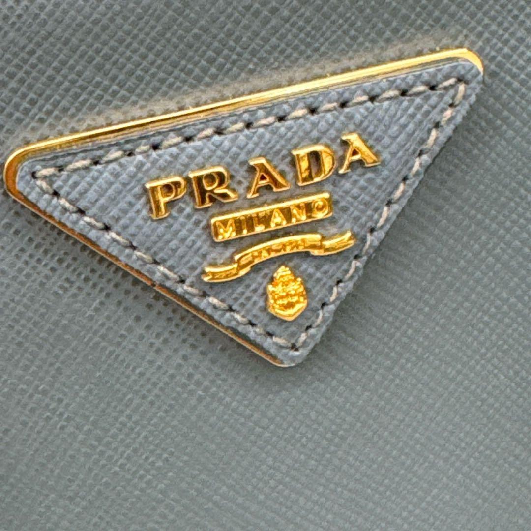 PRADA ガレリア　サフィアーノ　バッグ　レザー　ハンドバッグ