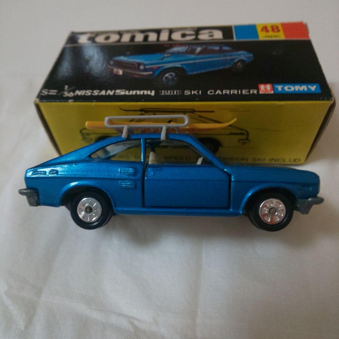 黒箱48ニッサン サニー1200スキーキャリア
