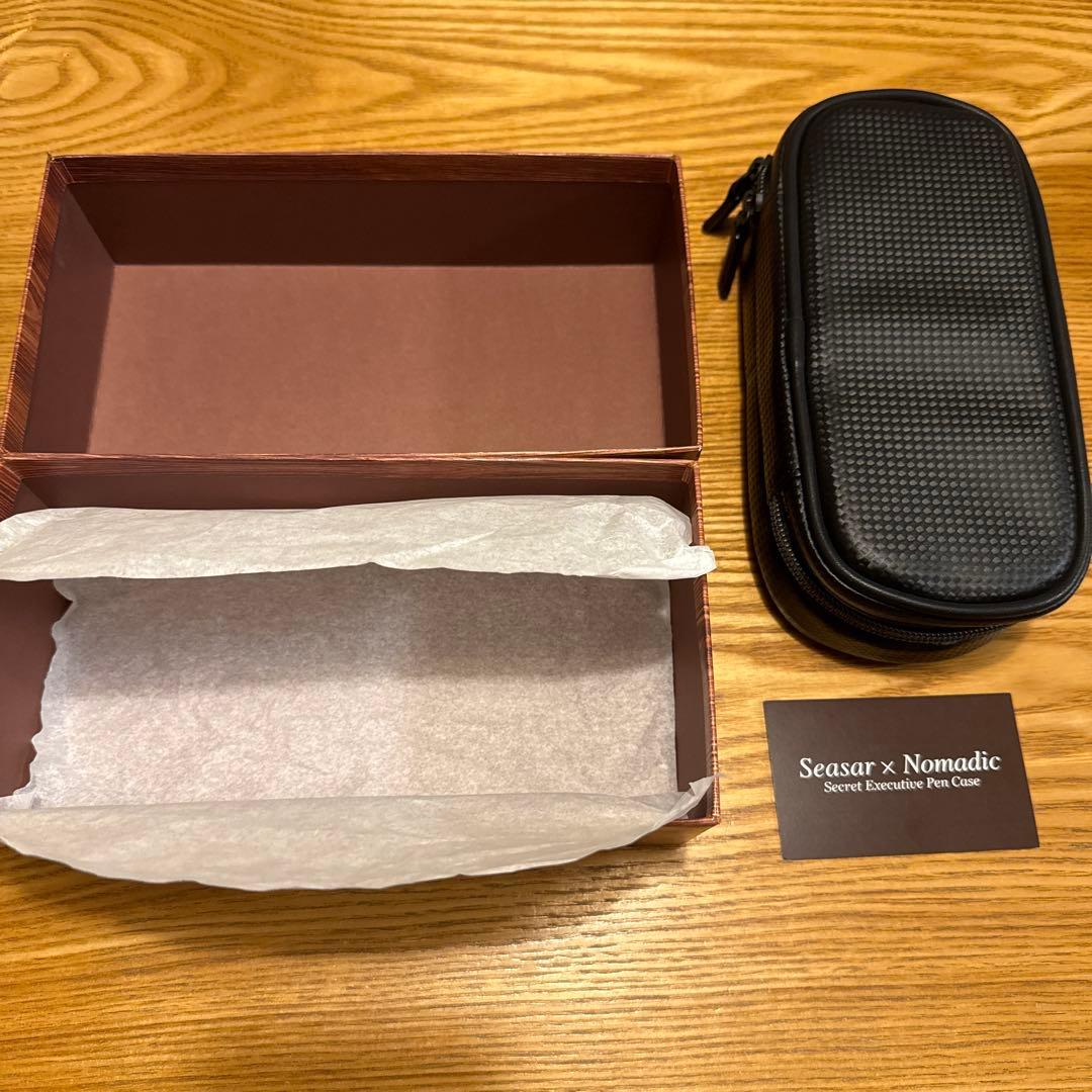 Seasar x Nomadic ペンケースSY-01 シーサーコラボペンケース 予約商品
