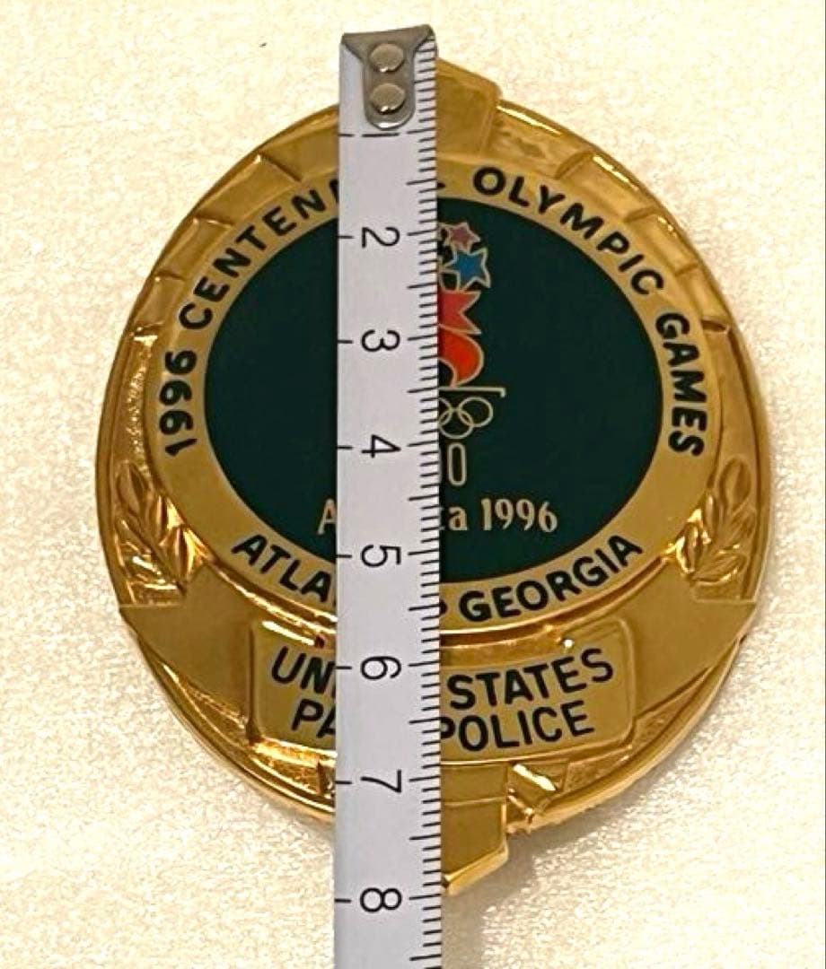 レア）1996 PARK POLICEアトランタオリンピック記念 バッジ