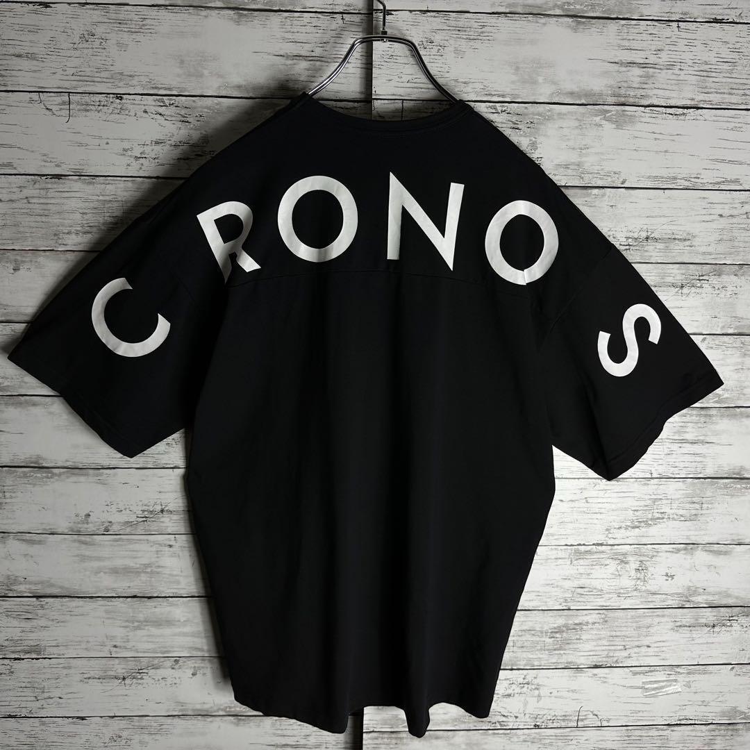 CRONOSクロノスTシャツバックプリントワンポイント刺繍ロゴ クロノス S