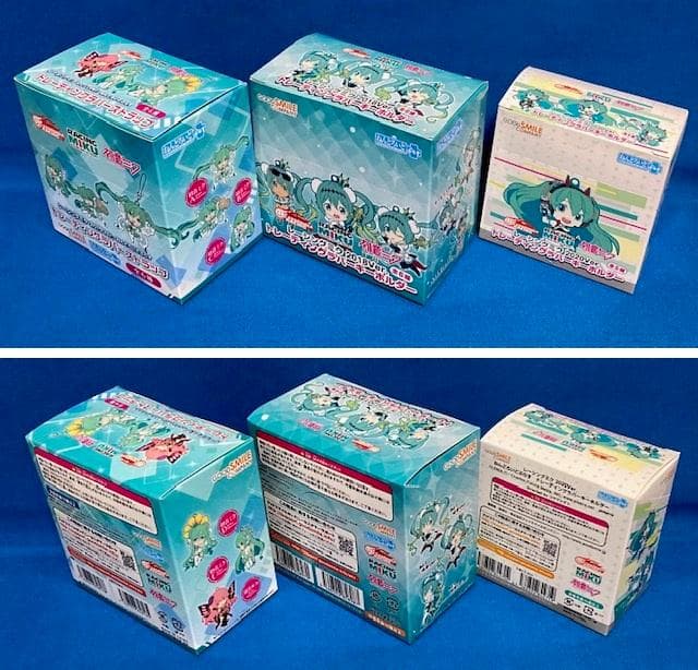 レーシングミク　ラバーストラップ・ラバーキーチェーン・キーホルダー　セット