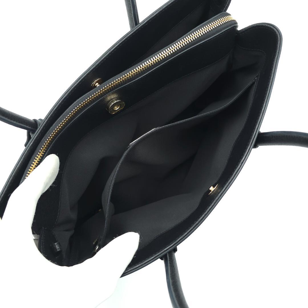 未使用 FURLA フルラ 2WAY テッサ ハンドバッグ ショルダー ブラック