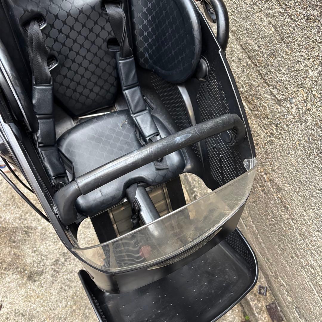 お買得！年式不明ブリヂストンアンジェリーノ非電動20インチ子乗せ自転車