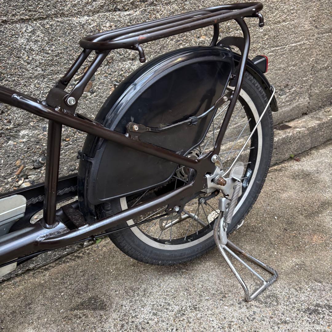 お買得！年式不明ブリヂストンアンジェリーノ非電動20インチ子乗せ自転車