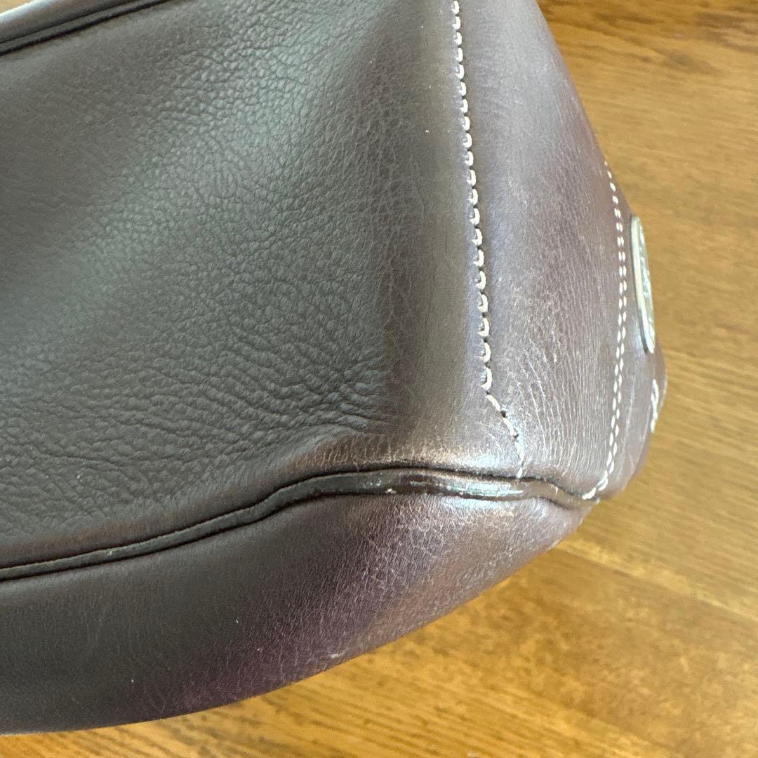 セリーヌ ブギーバッグ ハンドバッグ 本革 ダークブラウン