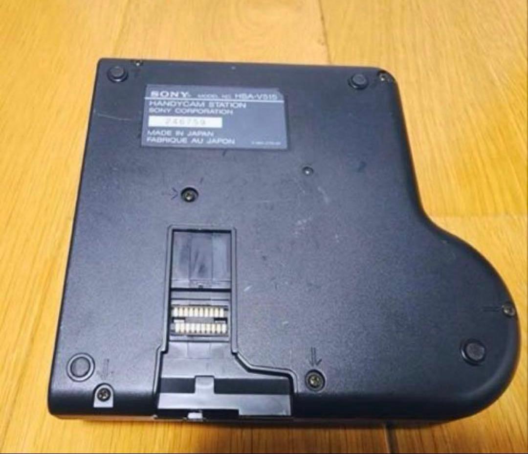 【動作確認済】SONY 高画質 Hi8 8ミリ ビデオカメラ ステーションセット