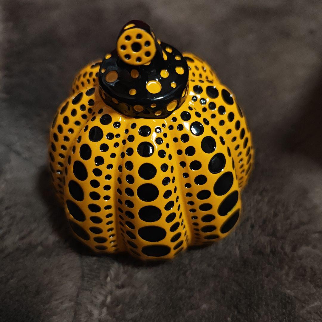 草間彌生 カボチャ （パンプキン） 黄 オブジェ ペーパーウェイト