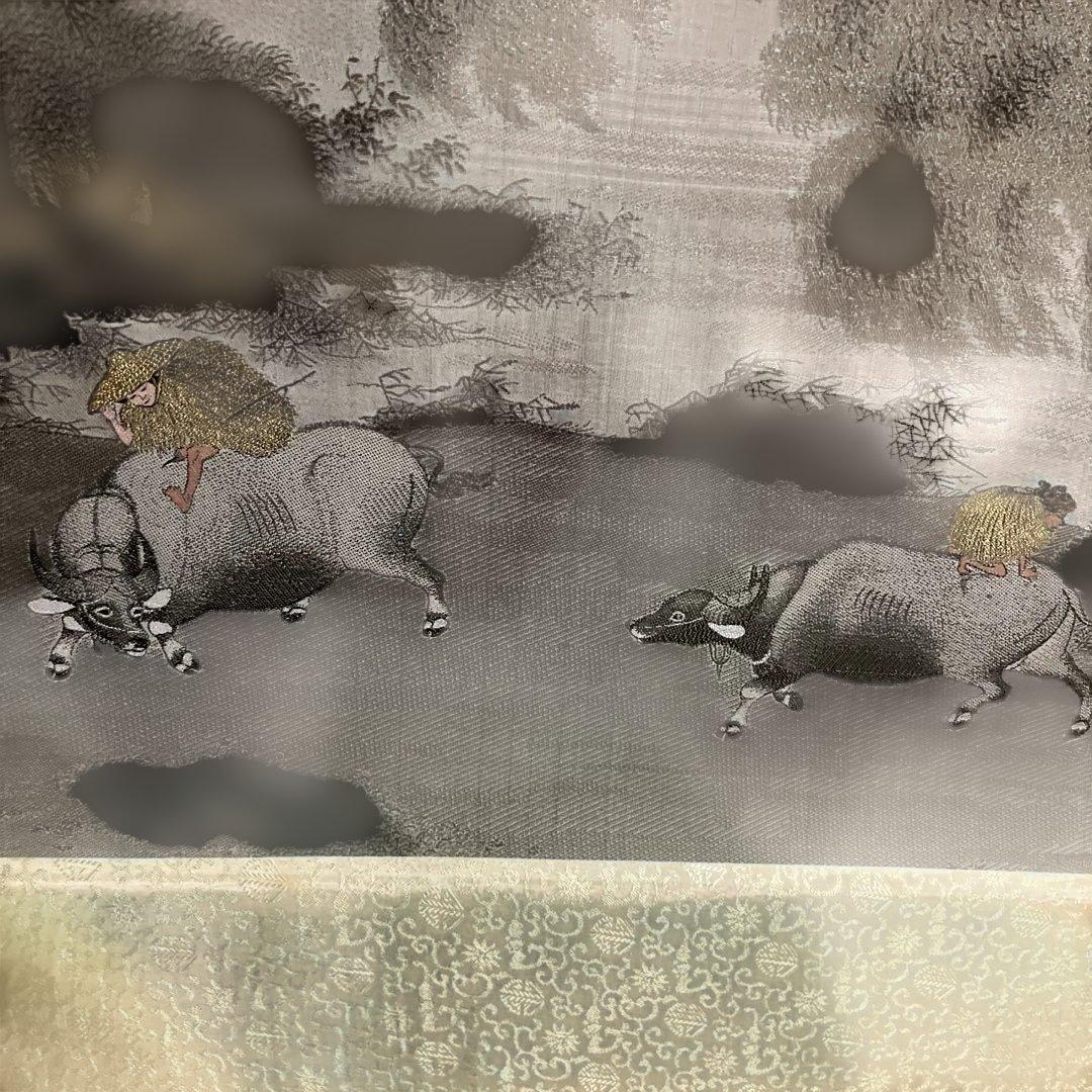 故宮名画 風、雨帰牧図