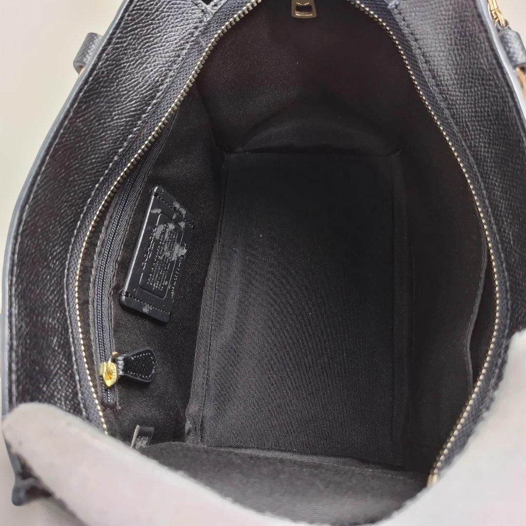 ✨極美品✨ COACH ショルダーバッグ レザーブラックF11925 2way