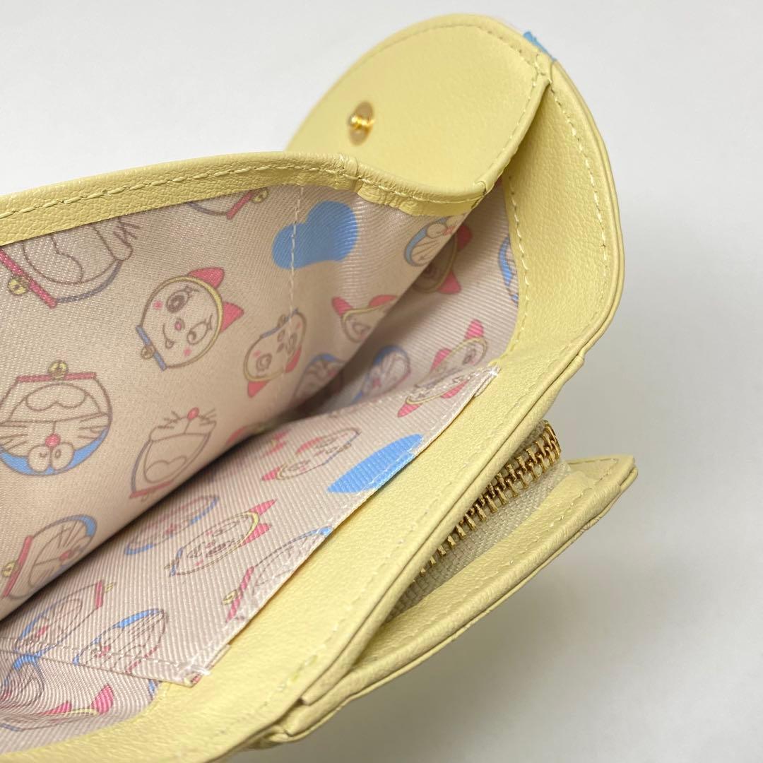 未使用 サマンサタバサ 折財布 ドラミ 財布 ドラえもん イエロー