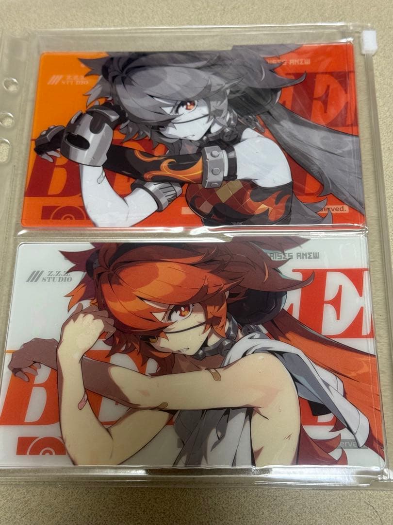 ゼンレスゾーンゼロアクリルボード影画シリーズ25種