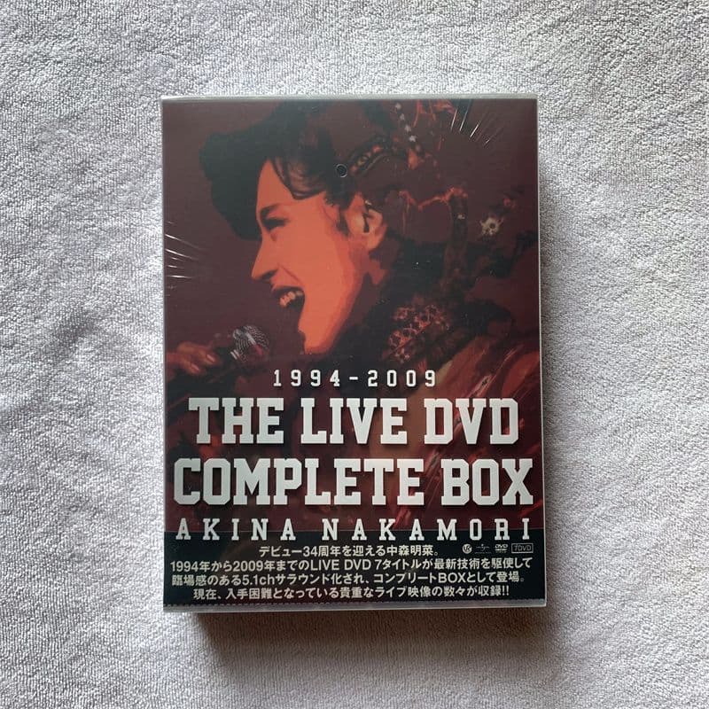 中森明菜/中森明菜 1994-2009 THE LIVE DVD COMPLE… 最新